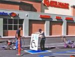Painting International Symbol of Accessibility